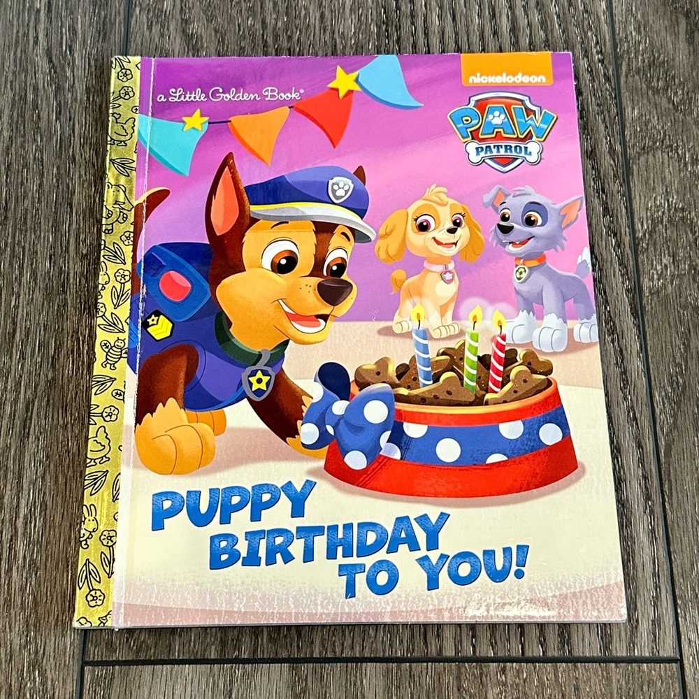 A Little Golden Book - Nickelodeon Paw Patrol - Puppy Birthday to You!